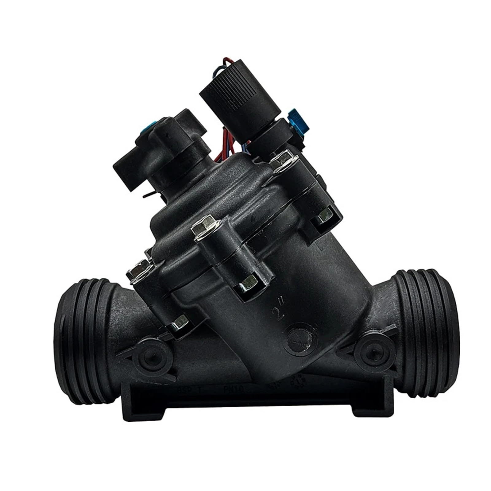 Électrovanne hydraulique 2-1/2 12VDC pour irrigation grand jardin et réseaux de serre