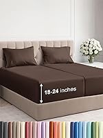 Vista 641 de Extra Deep Pocket Split King Sheets - 5 Piece Breathable & Cooling Bed Sheets - Hotel Luxury Bed Sheet Set - Soft, Wrinkle Free & Comfy - Easily