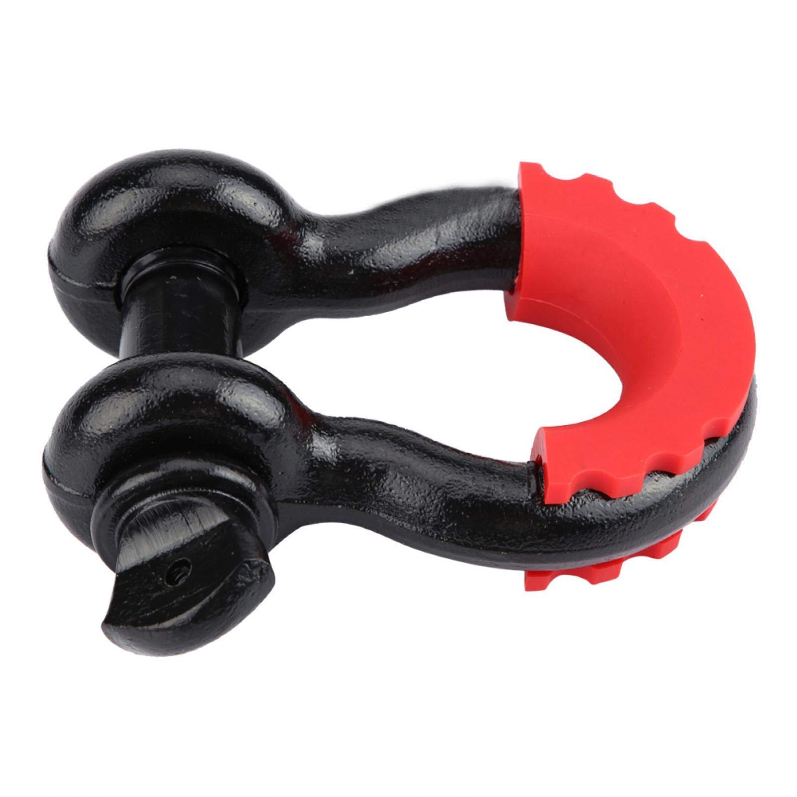 Grillo per auto Suuonee, grillo con anello a D 4,75 T 3/4 di pollice con guaina per SUV