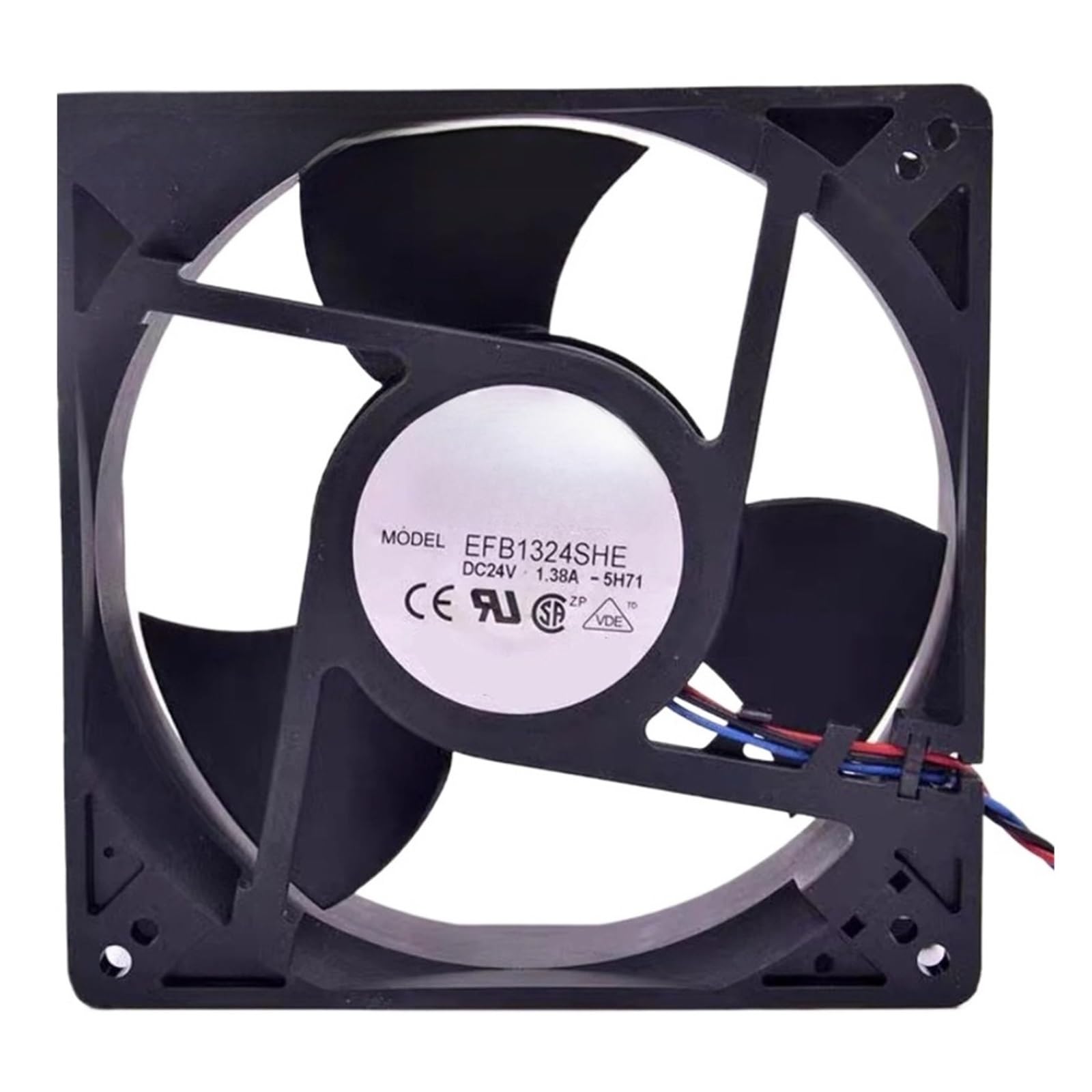 LZIKKGKI EFB1324SHE 127MM 12738 127 * 127 * 38MM 24V 1.38A Cooling Fan