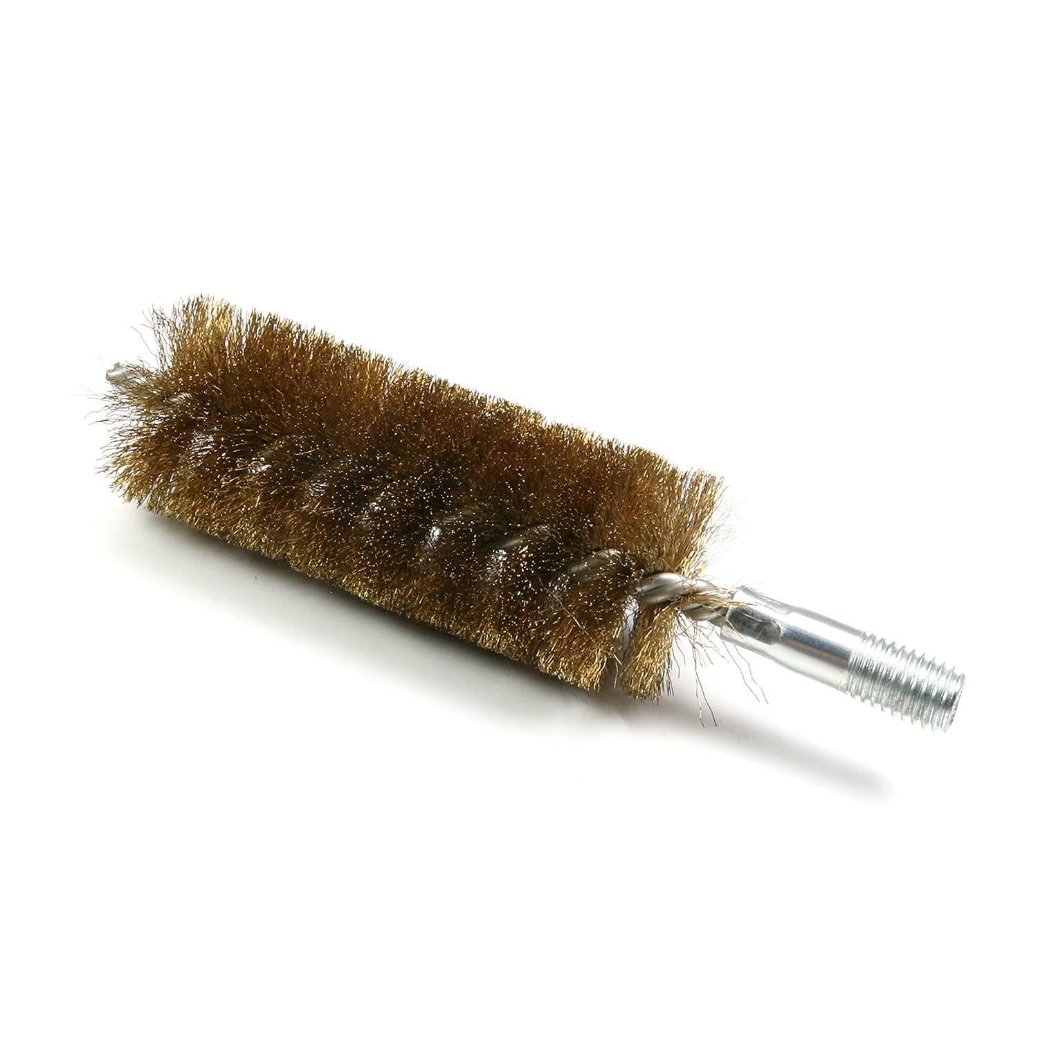 Utoolmart 5Pcs Copper Wire Tube Cleaning Brush, Round Chimney Cleaning Brush, M12 Threaded Interface Cleaning Brush, 40Mm Diameter 160Mm Length,