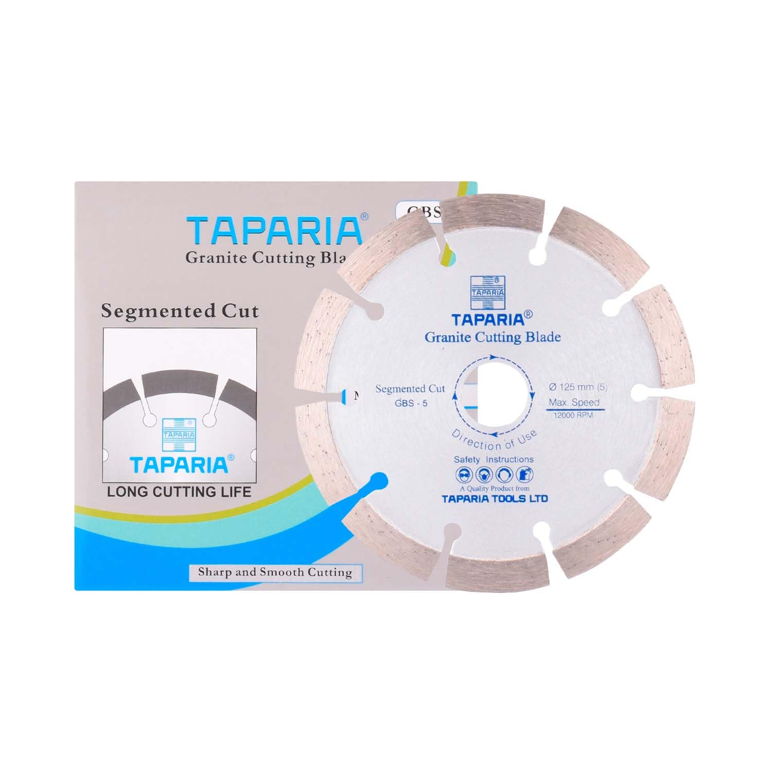 Taparia 125Mm Granite Cutting Blade Segmented (Gbs5) (B0CCJVQLQK) Amazon Price History, Amazon Price Tracker