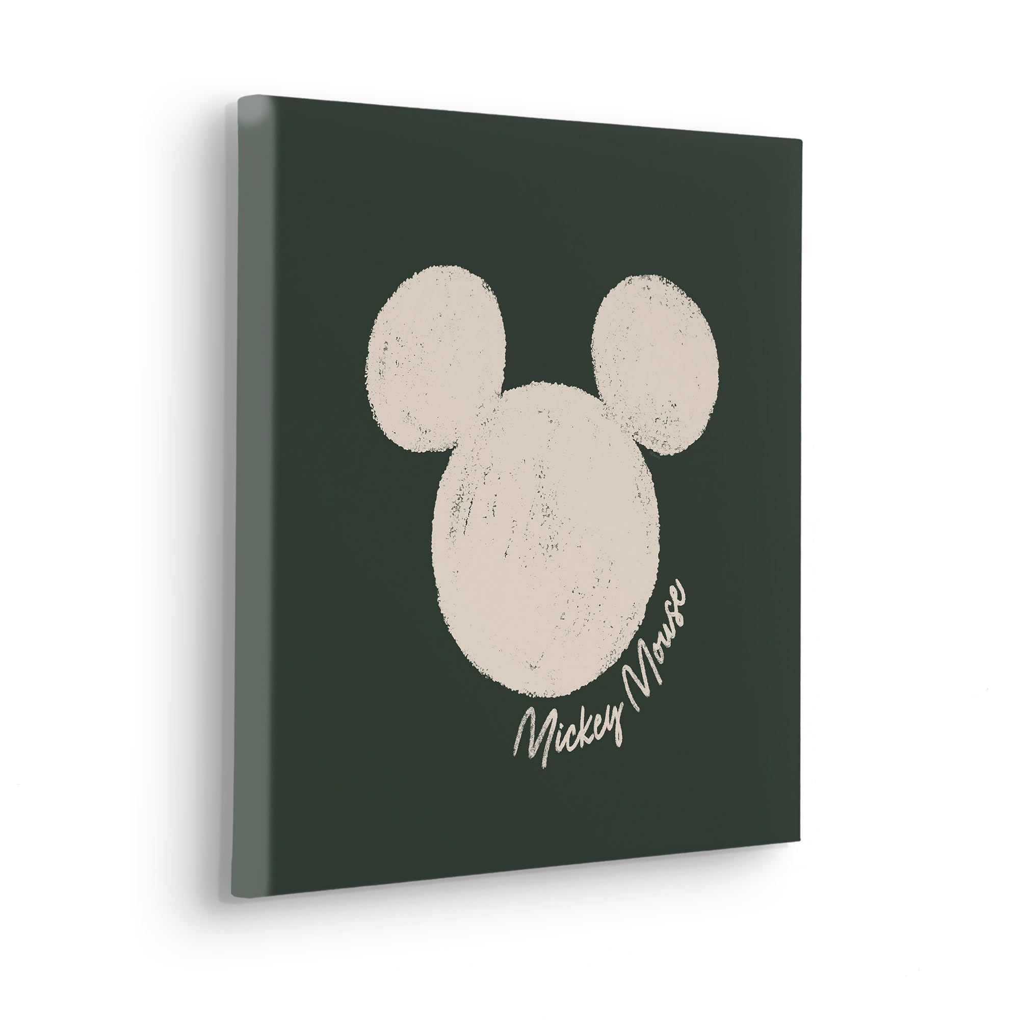 Komar Disney Mickey Mouse Stamp Stretcher Frame 40 x 40 cm Children's Room Wall Decoration