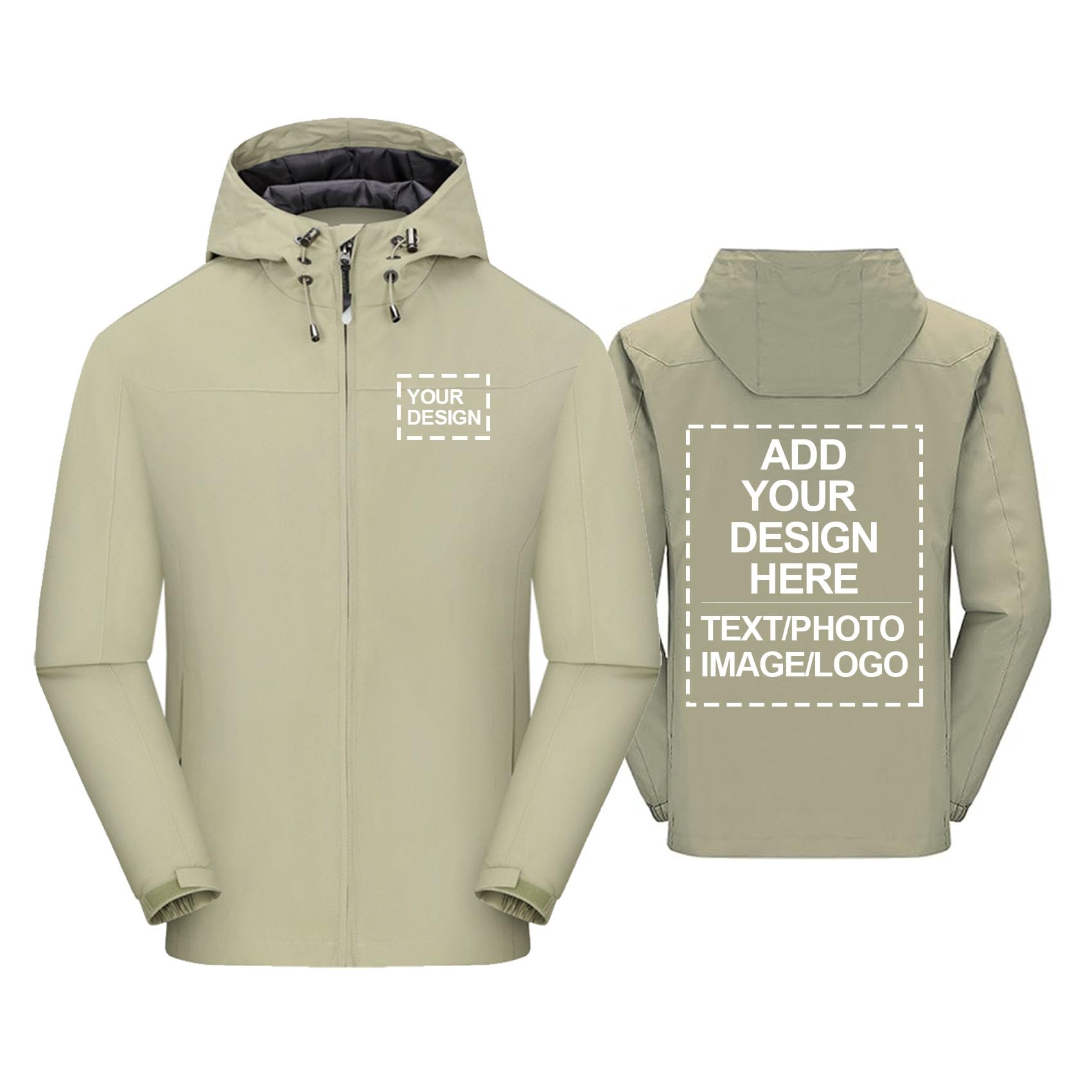 Veste de pluie personnalisable : softshell haut de gamme imperméable - 8