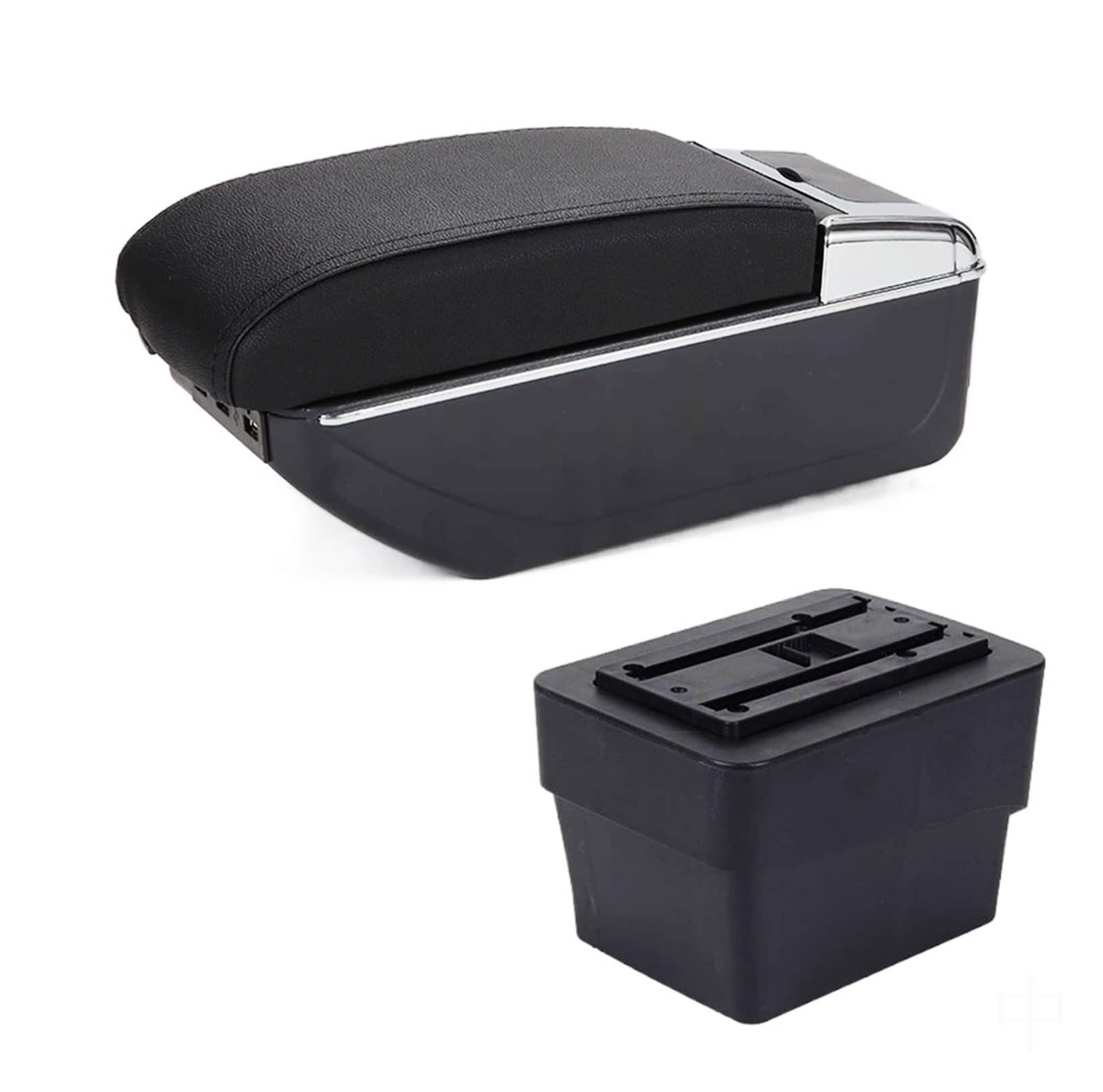 NVCPHGEDEK Car Armrest Storage Box For Skoda For Octavia Mk3 A7 2014-2017 Center Armrest Storage For Box