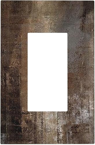 Miniatura 41 de Cubierta de Interruptor de Luz de Palanca de 1 Gang con Estampado de Bosque de Pinos Rústico Campestre, Cabaña Lodge Granero Bosque Forestal de