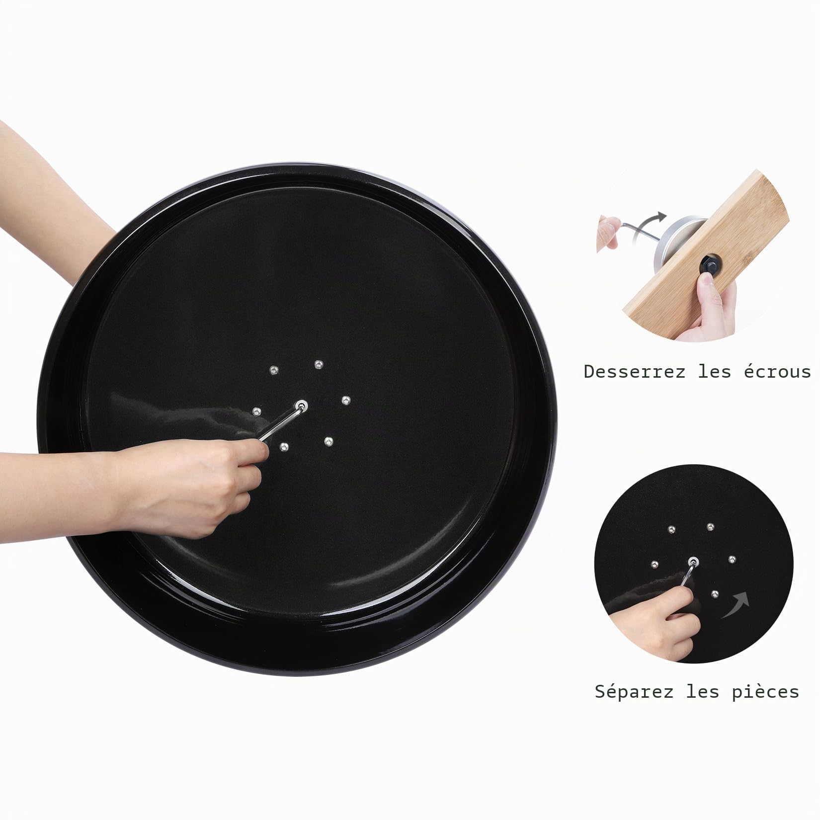 Niteangel Roue d'exercice silencieuse et Robuste pour Chinchilla ou Autres Animaux de Compagnie de Taille similaire 35,1 cm