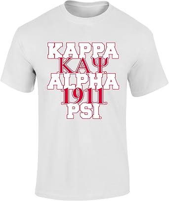 Kappa Alpha Psi Fraternity Bold Graphic Print Short Sleeve T Shirt