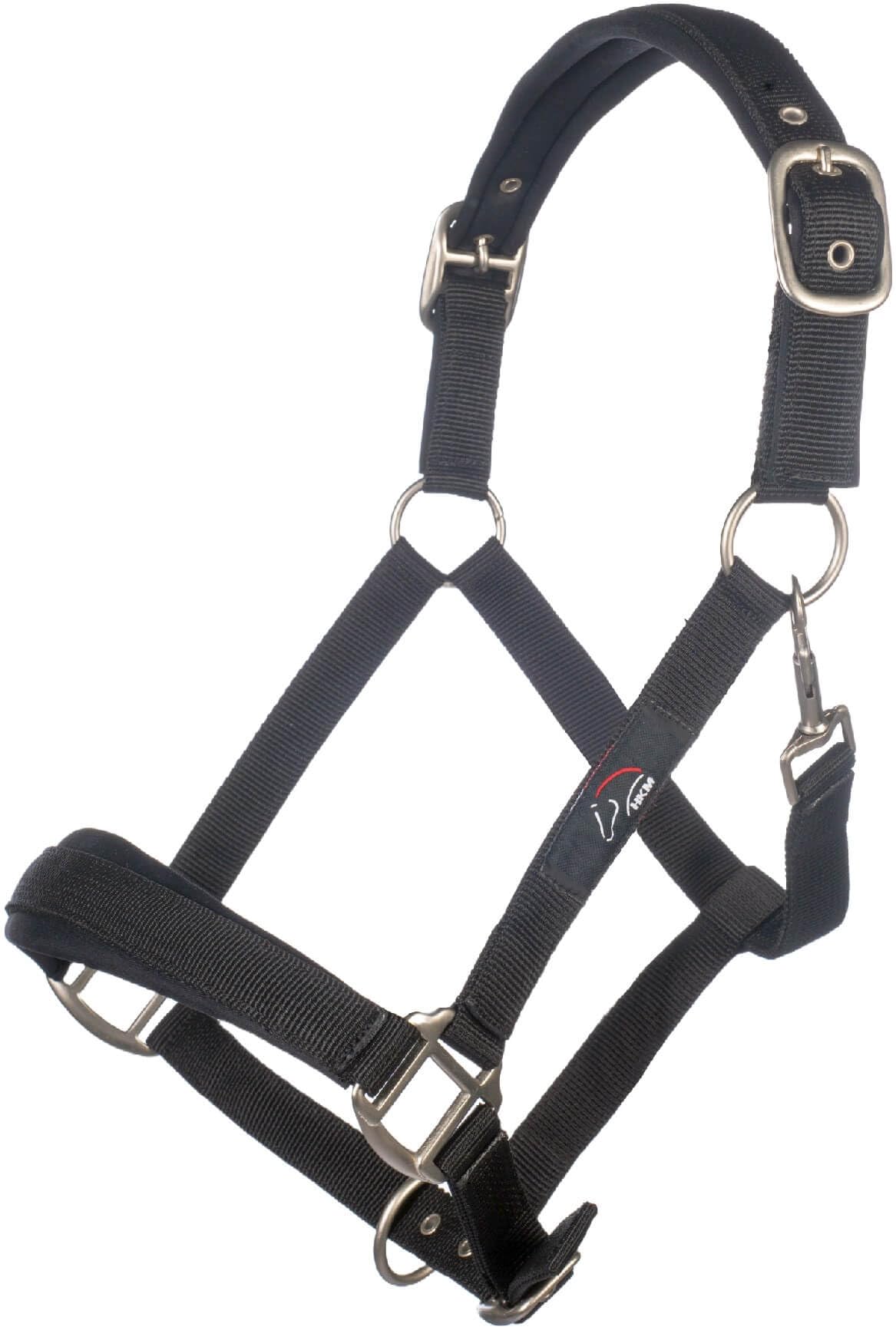 HKM Samantha Head collar Black Cob