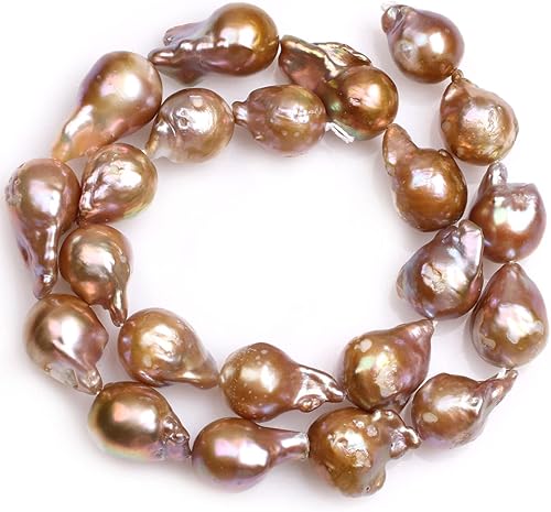 GEM-Inside - Cuentas de piedra nuclear Edison nuclear de 0.551 x 0.866 in para hacer joyas, cuentas sueltas de 15 pulgadas