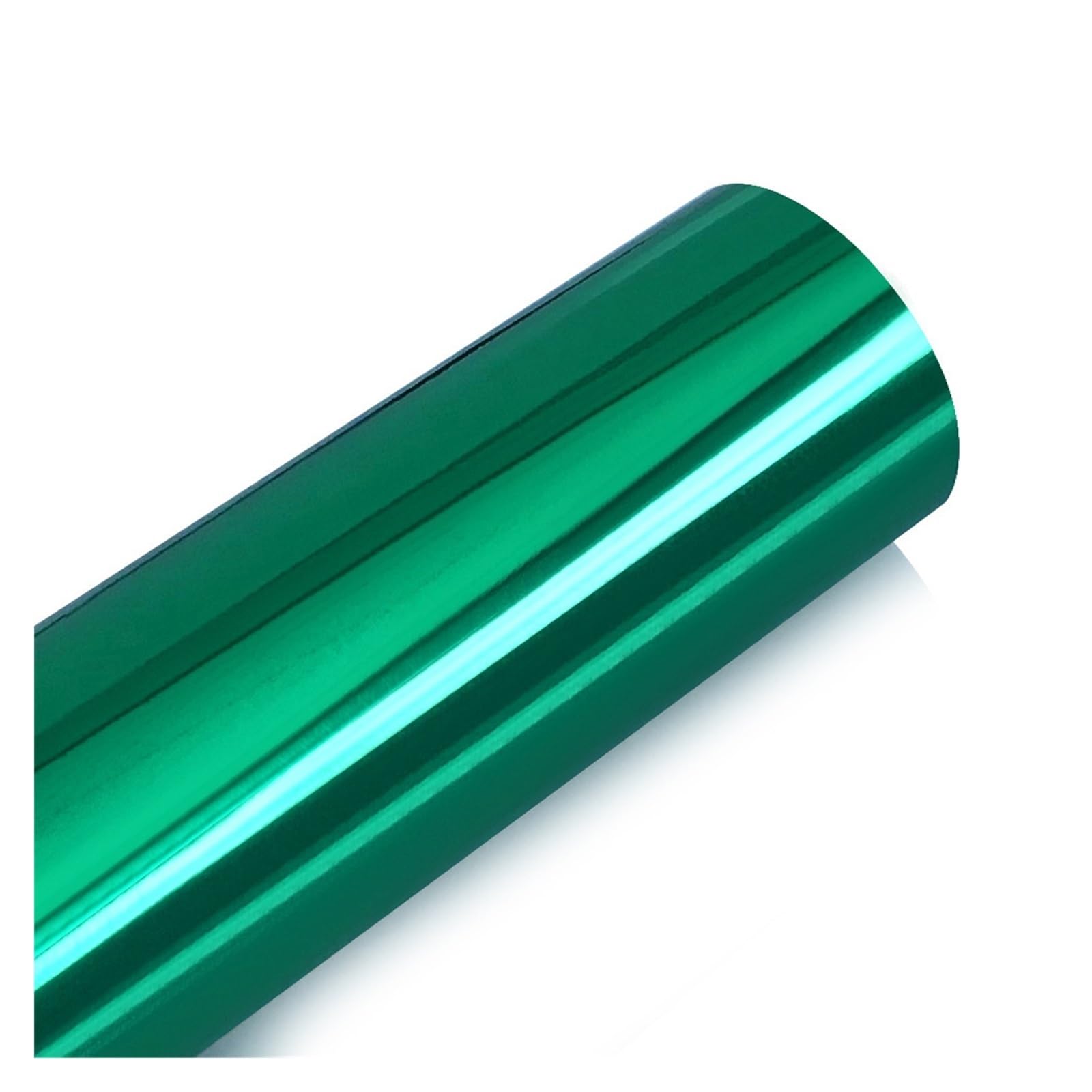 Autofolie,Car Wrapping Folie Spiegel Vinyl Verpackung Film-Auto-Aufkleber-Abziehbild-DIY Auto-Fahrrad-Auto-Körper-Abdeckungs-Film-Autobedarf Verpackungen(Green,50x600cm)
