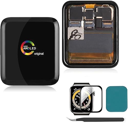 A-MIND Para Apple Watch Series 3 GPS+Cellular 1.496 in 3ª generación LCD Pantalla de reemplazo para Series 3 Iwatch LCD Digitalizador Asamblea