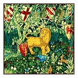 Orenco Originals Heraldry Lion by William Morris Counted Cross Stitch Pattern