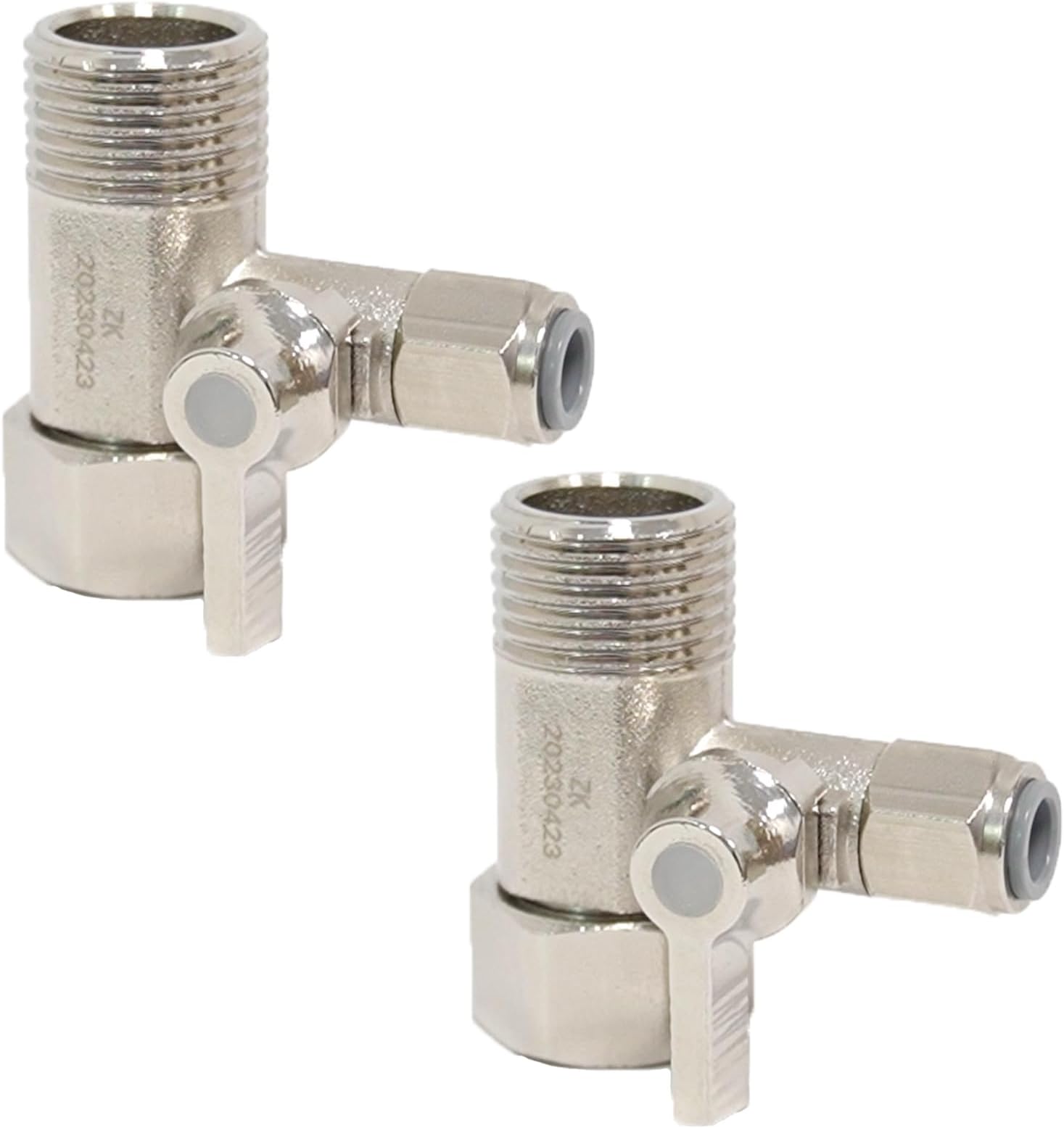Anschluss Armatur 3 8 Oder 1 2 Zoll Frizzlife Messing-Wasser-Adapter – 3/8 Zoll, 3/8 Zoll Komp und 3/8 Zoll