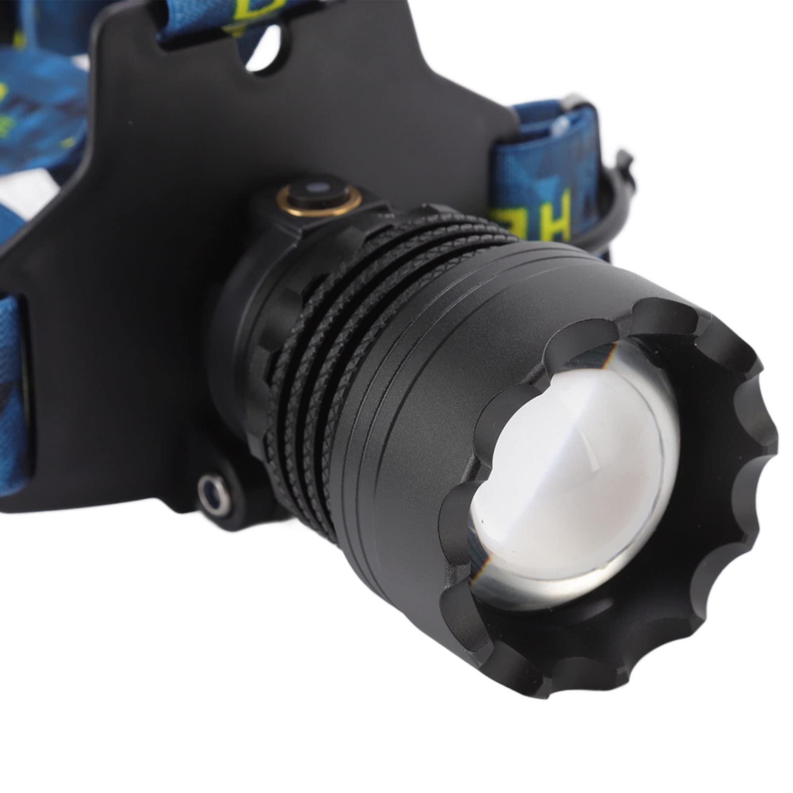Lampe Frontale USB, Lampe de Poche Rechargeable 3000LM,