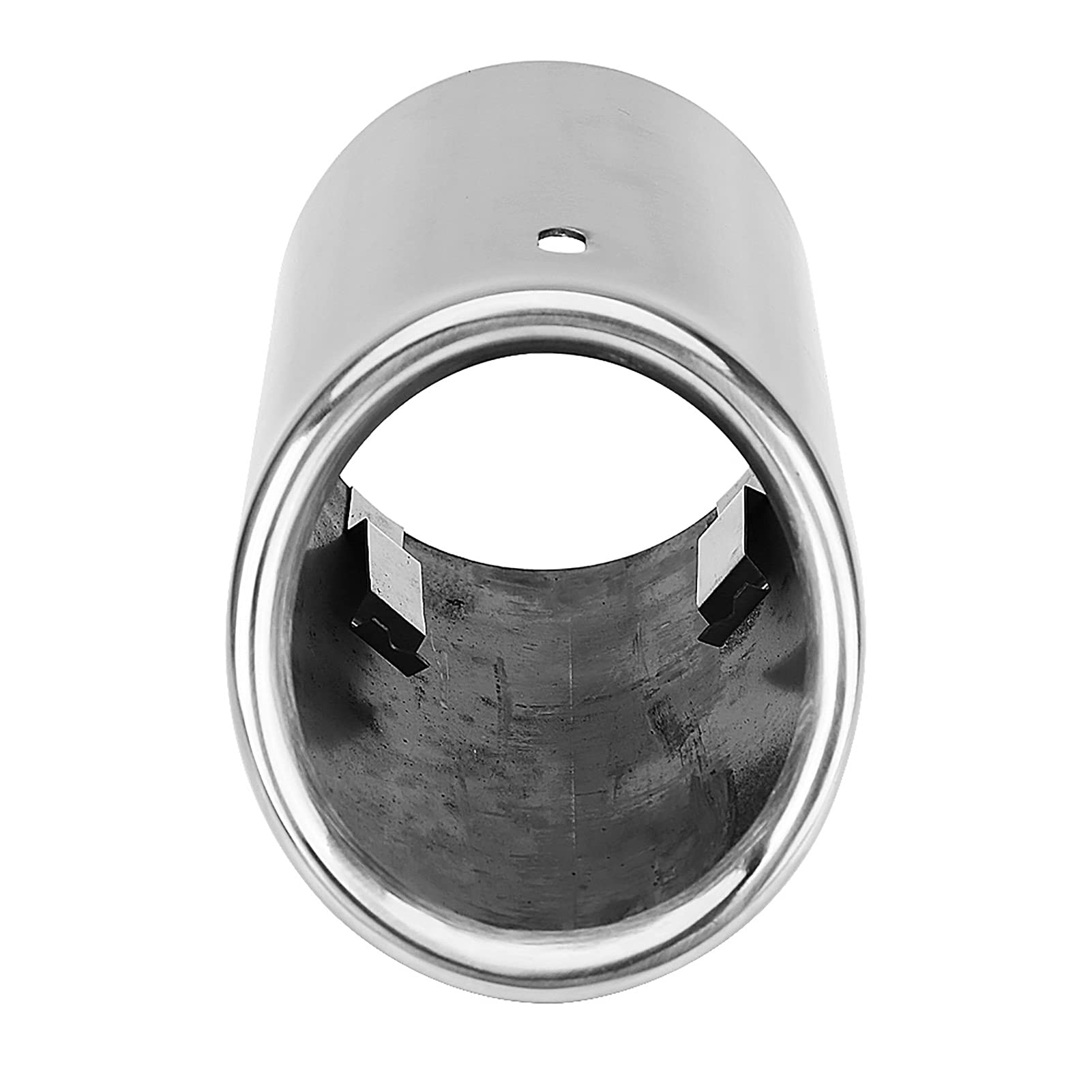 Punta di coda di scarico per auto in acciaio inossidabile con coda di marmitta per A4 B8 2007-2014 1 paio,antenna