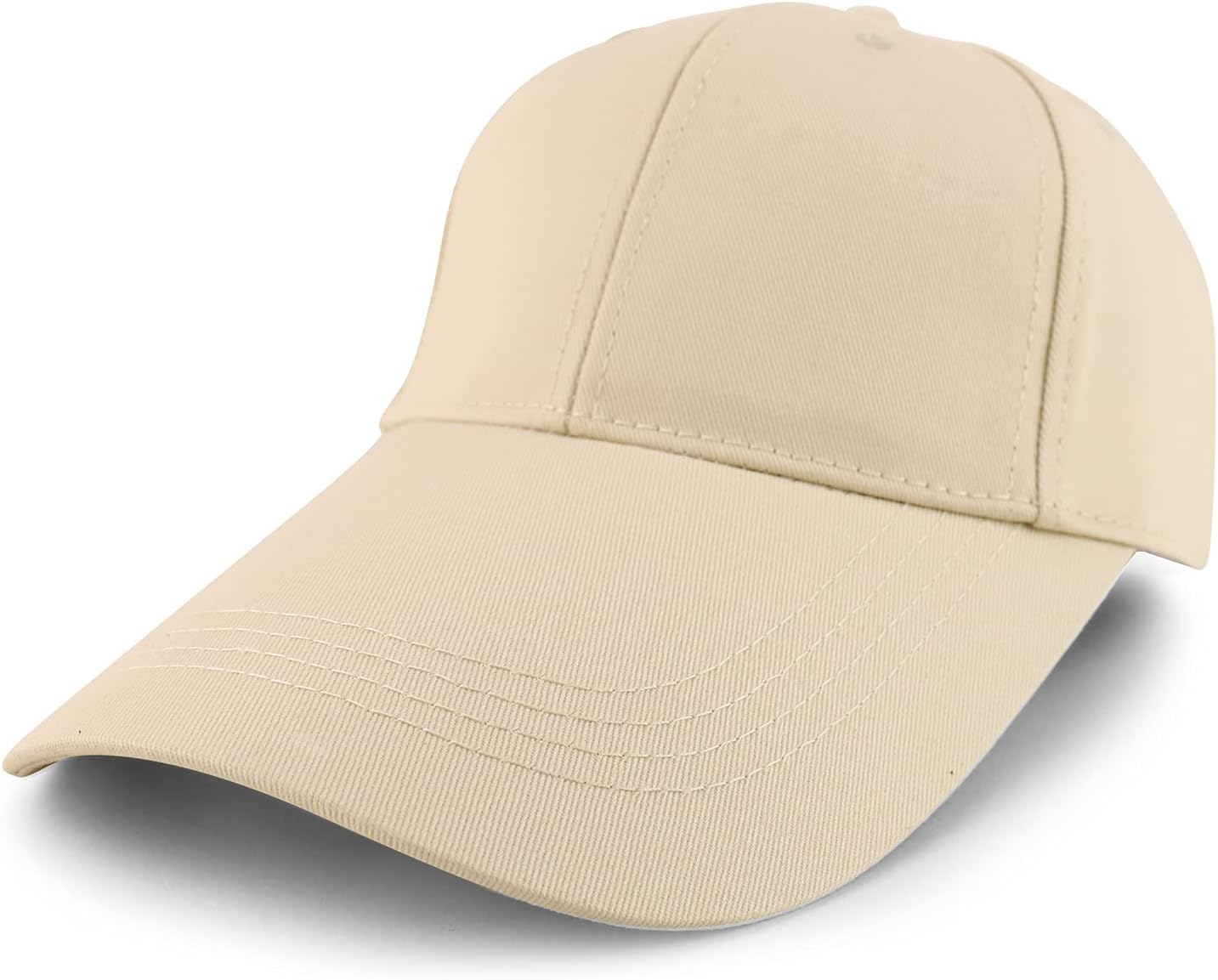 Armycrew Oversized XXL Big Size Baseball Cap with 4.5 inch Super Long Bill Visor