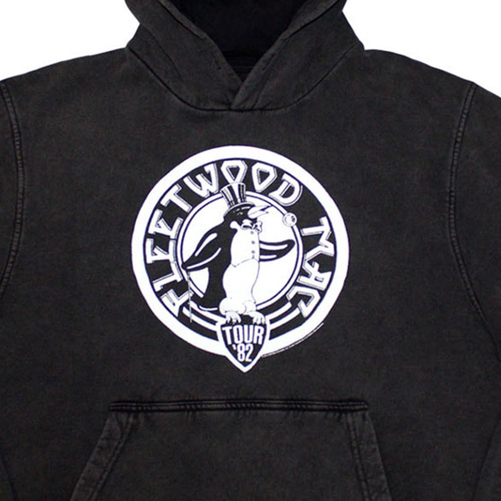 Rock Off officially licensed products Fleetwood Mac Tour 82 Penguin sweter Stone Wash bluza z kapturem
