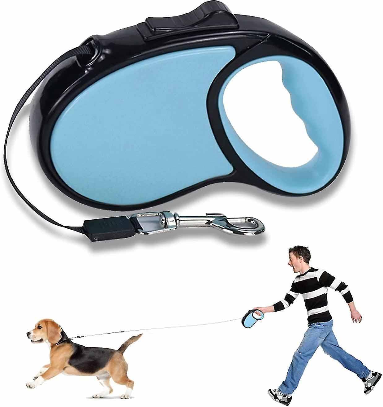 SKOFRI Retractable Dog Lead, Dog Belt 5M/20Kg Red Heavy-Duty Extendable Dog Leads For Small To Medium Dogs; Strong Nylon Tape Ribbon Leash, One-Button Brake&Lock, Bonus Training Clicker,16 cm (B0CQ599469) Amazon Price History, Amazon Price Tracker