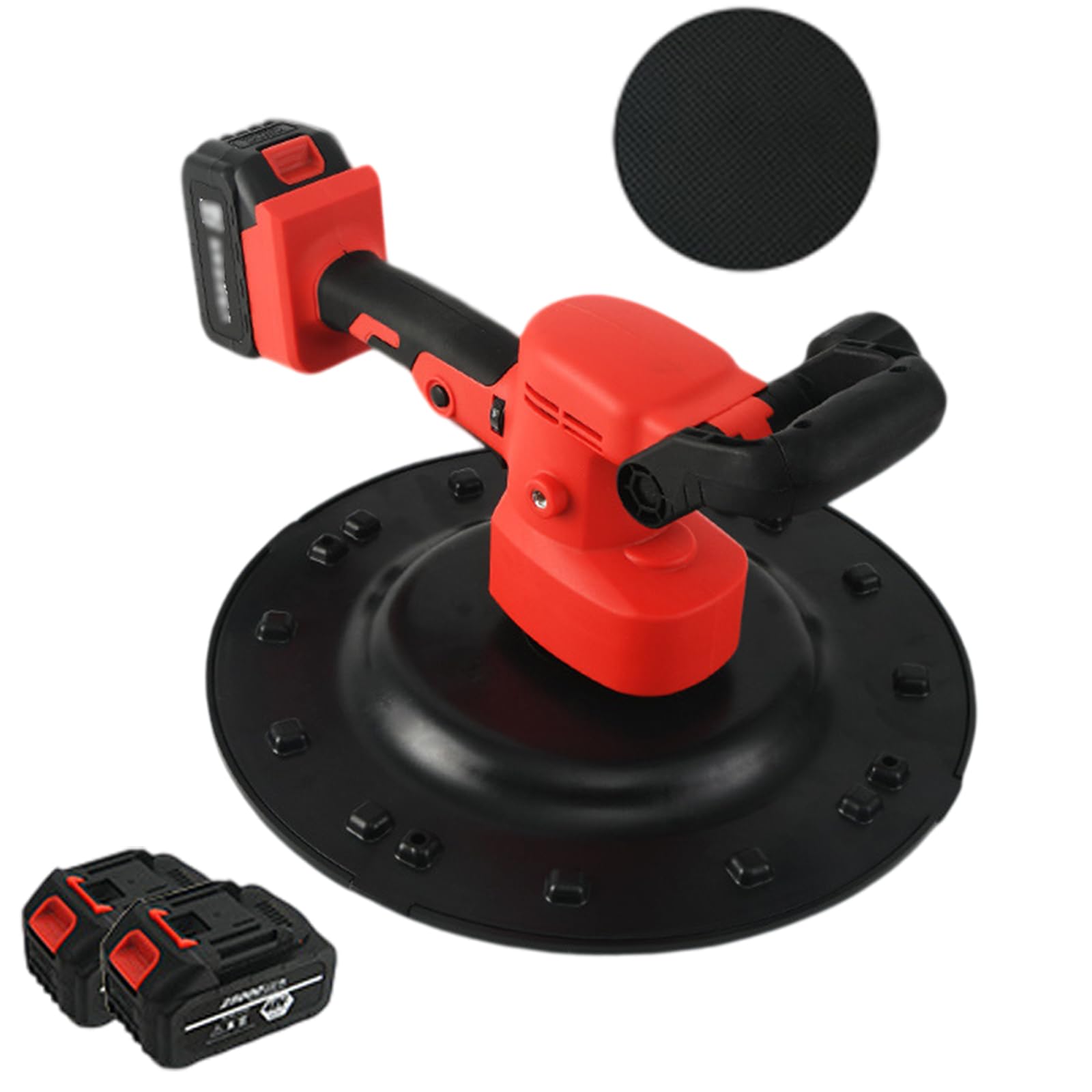 Electric Walk Behind Trowel,Wall Smoothing Polisher with 6 Variable Speed