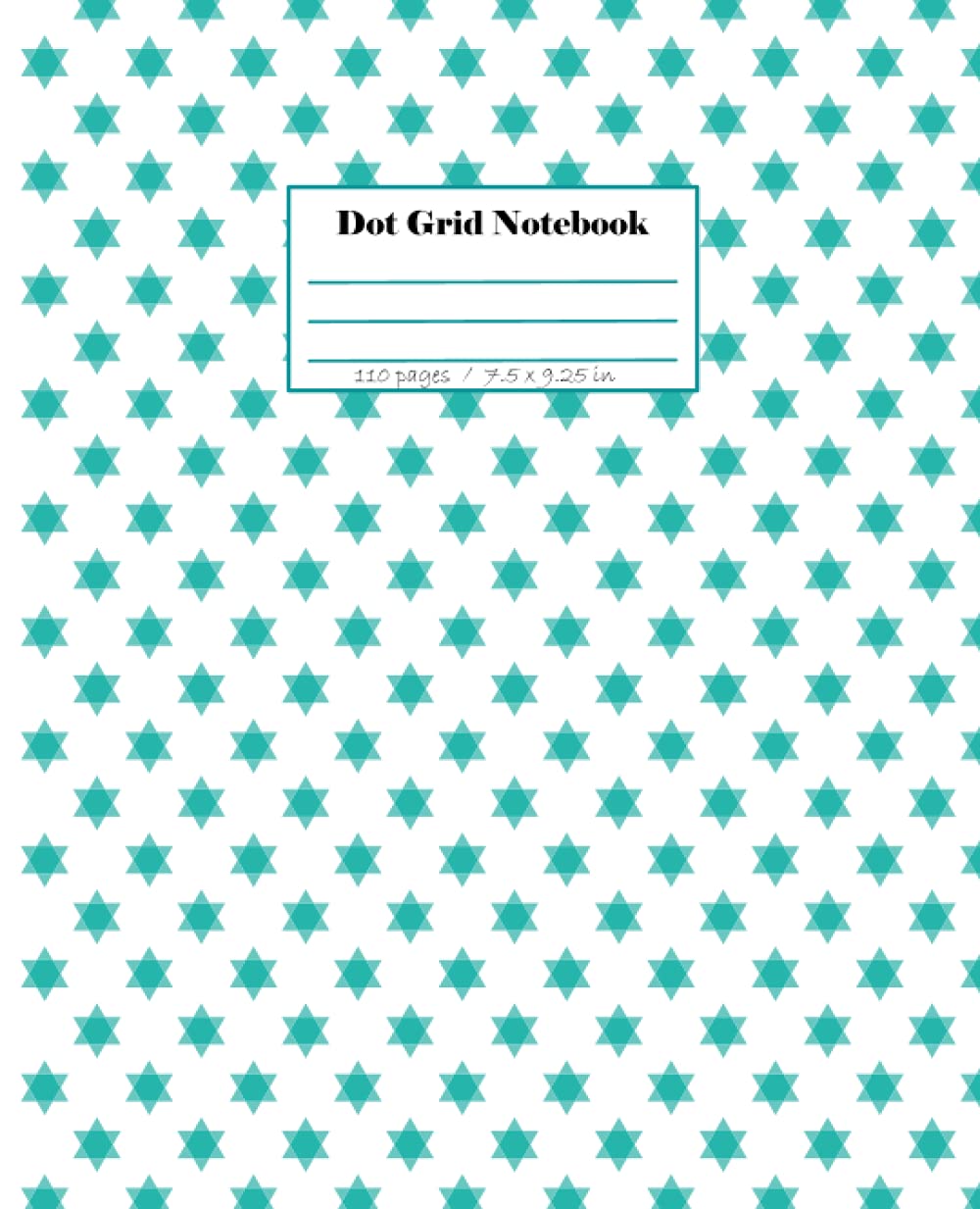 Dot Grid Notebook Journal Stars of David: Dotted Paper Book | Fields Notes