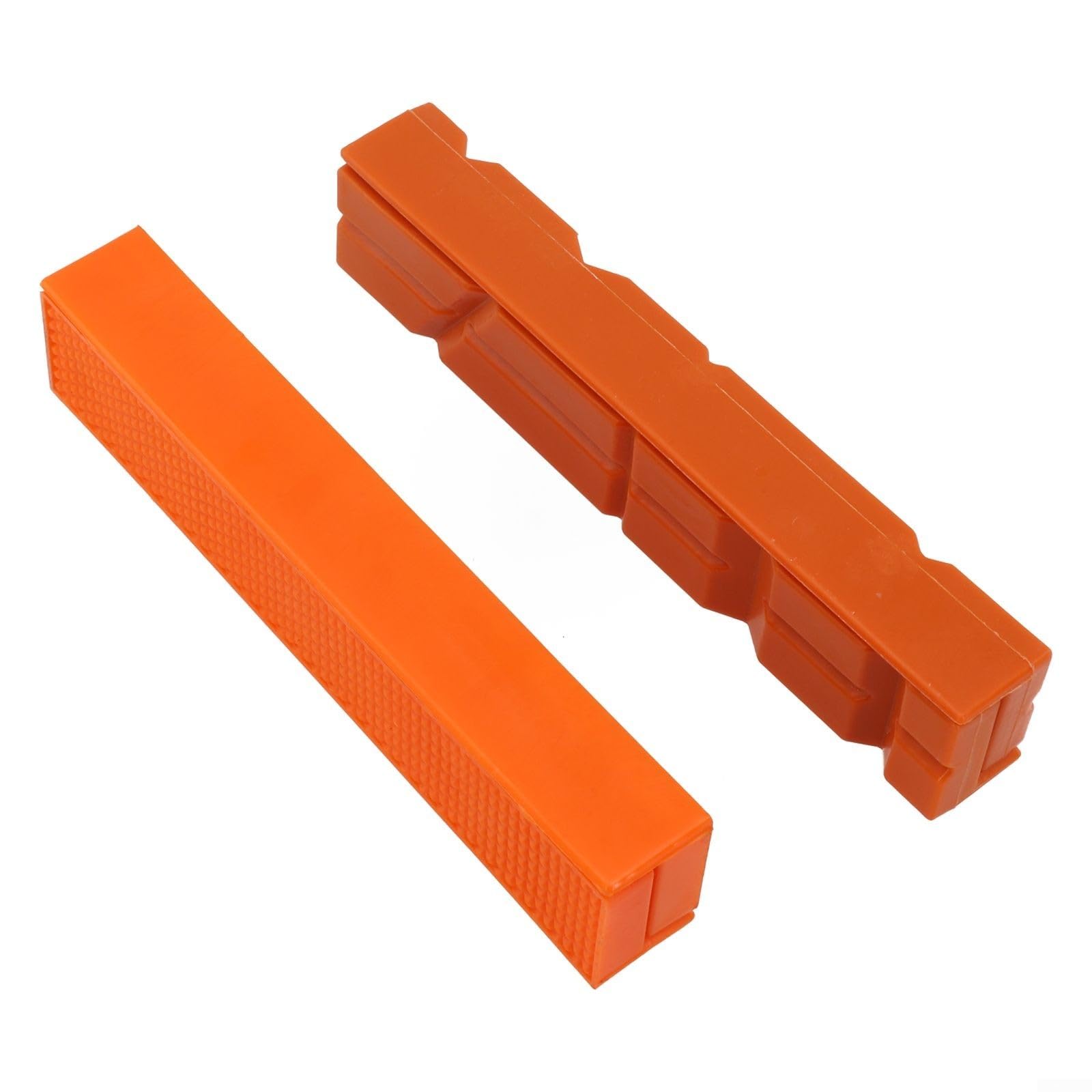 Mâchoires magnétiques de qualité professionnelle pour maintenir efficacement les matériaux délicats en place (15,2 cm, orange)