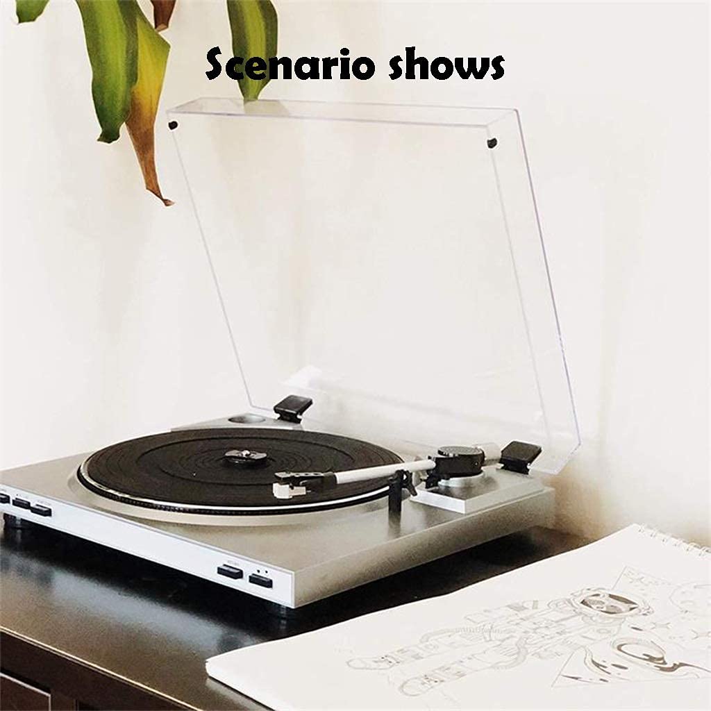 Giradischi per la casa, Giradischi fonografico, Giradischi con Supporto per Dischi in Vinile da 12 Pollici a 33 Giri e Dischi in Vinile da 7 Pollici a 45 Giri, Ornamenti