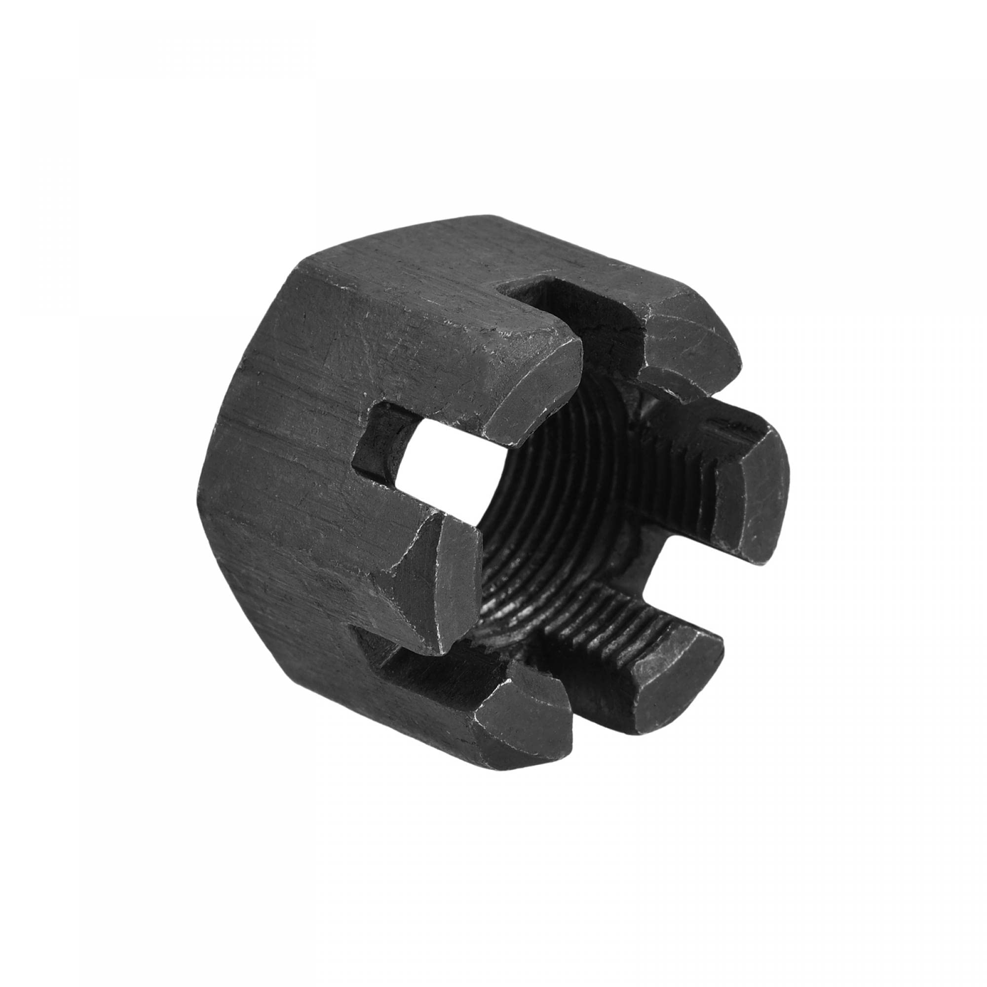 Aazon.co: Uxcell 30x1.5 Hexagon Slotted Nut, Grade 4.8 Carbon
