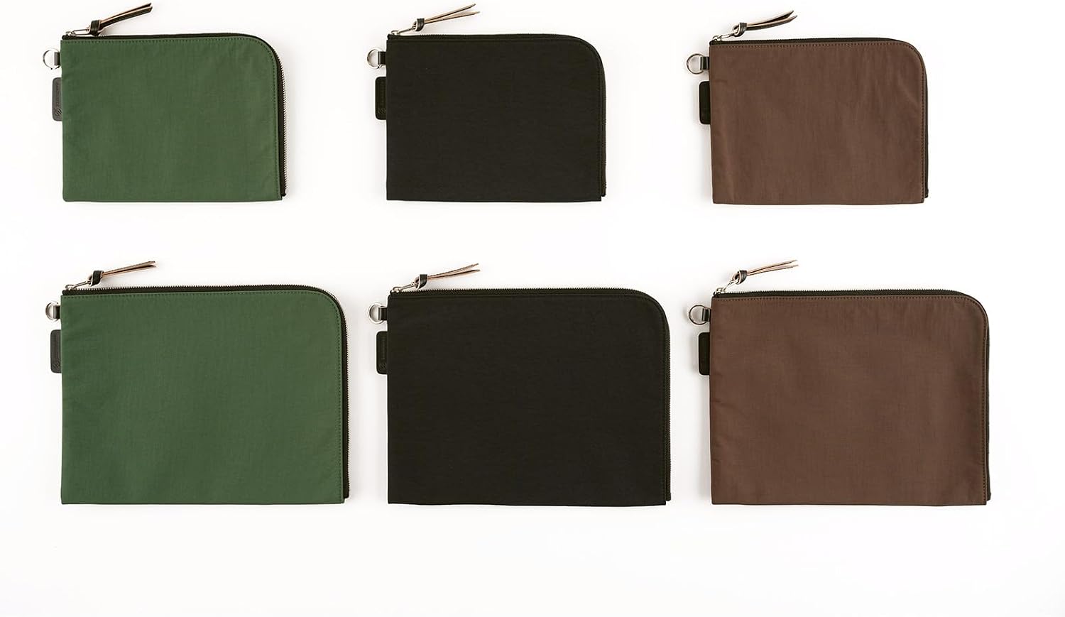 ほぼ日 Hobonichi Techo Planner Accessory Tragen Flat Pouch for A6 Size (Black)