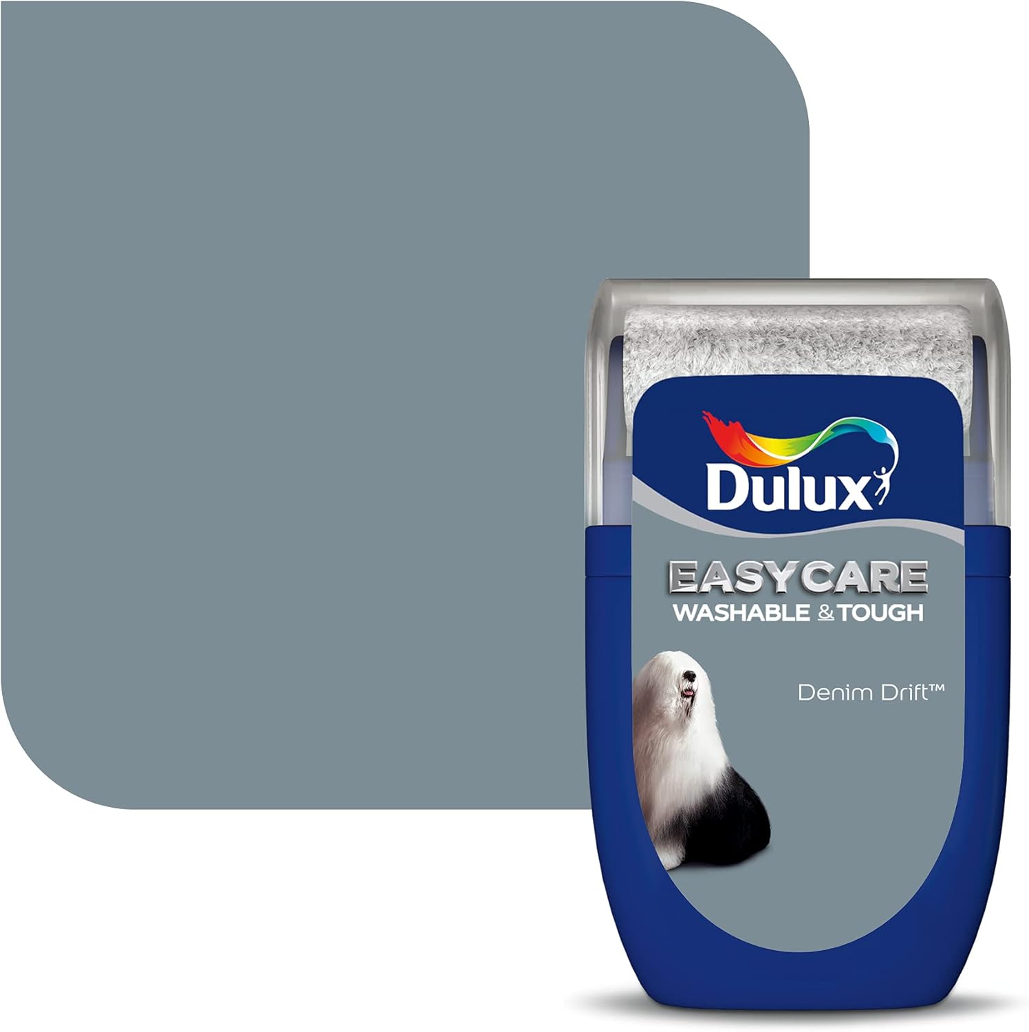 Dulux Easycare Washable & Tough Tester Paint, Denim Drift, 30 ml