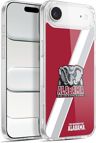 Miniatura 407 de Head Case Designs Funda de gel con logotipo oficial de la Universidad de Alabama UA [protección de grado militar] compatible con Apple iPhone 11