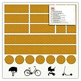 💡 SCHNELL & EINFACH - Diese Reflektoren sind selbstklebend, so dass kein Spezialkleber benötigt wird. Für beste Haftung sollten Sie sie auf glatten, sauberen und fettfreien Oberflächen verwenden.