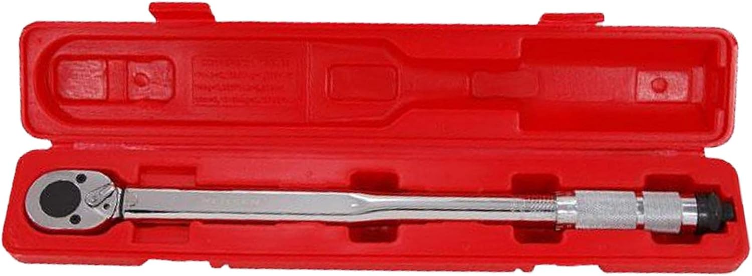 Dapetz 1/2" Inch Drive Torque Wrench Ratchet Garage Workshop Hand Tool 10-150 Ft/Lbs