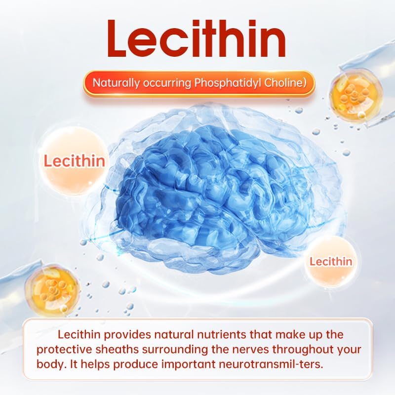 Lecithin-240 Softgels-Supports Brain Health