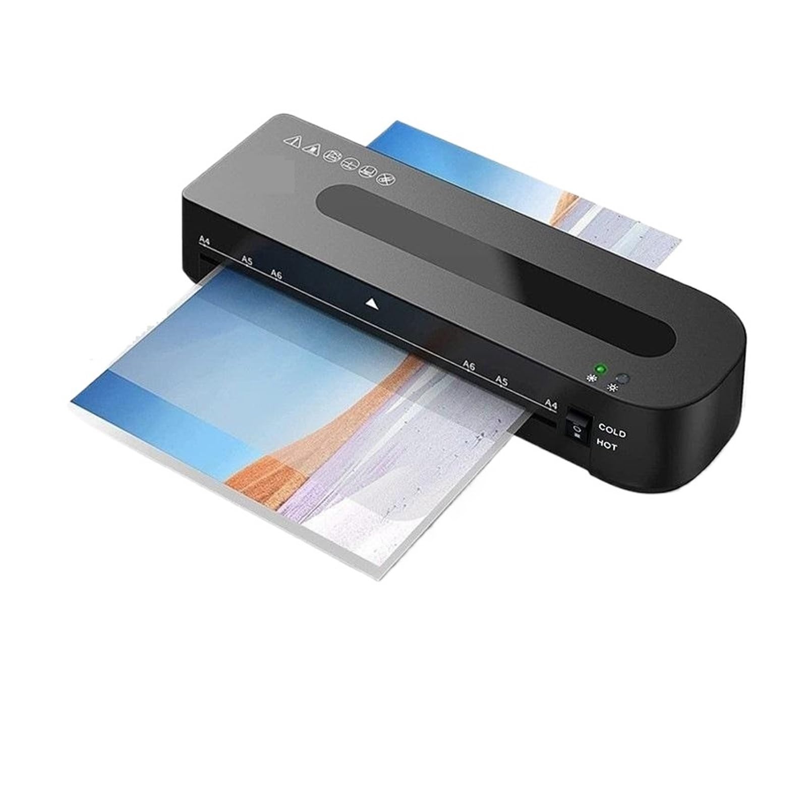Macchina for imballaggio in plastica portatile A4 Macchina for incollaggio domestico Macchina for laminazione fotografica Macchina for laminazione fotografica Per ufficio, scuola