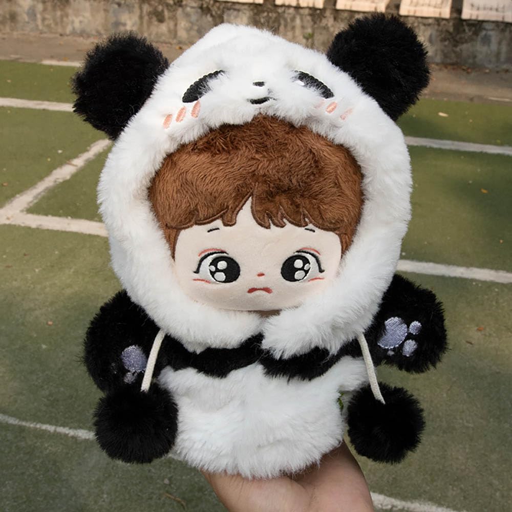Niannyyhouse – T-shirts Multicolores Pour Poupées En Peluche 10, 15, 20 Cm, Déguisement Doux Et Facile à Enfiler (lot De 2, Taille 10 Cm)