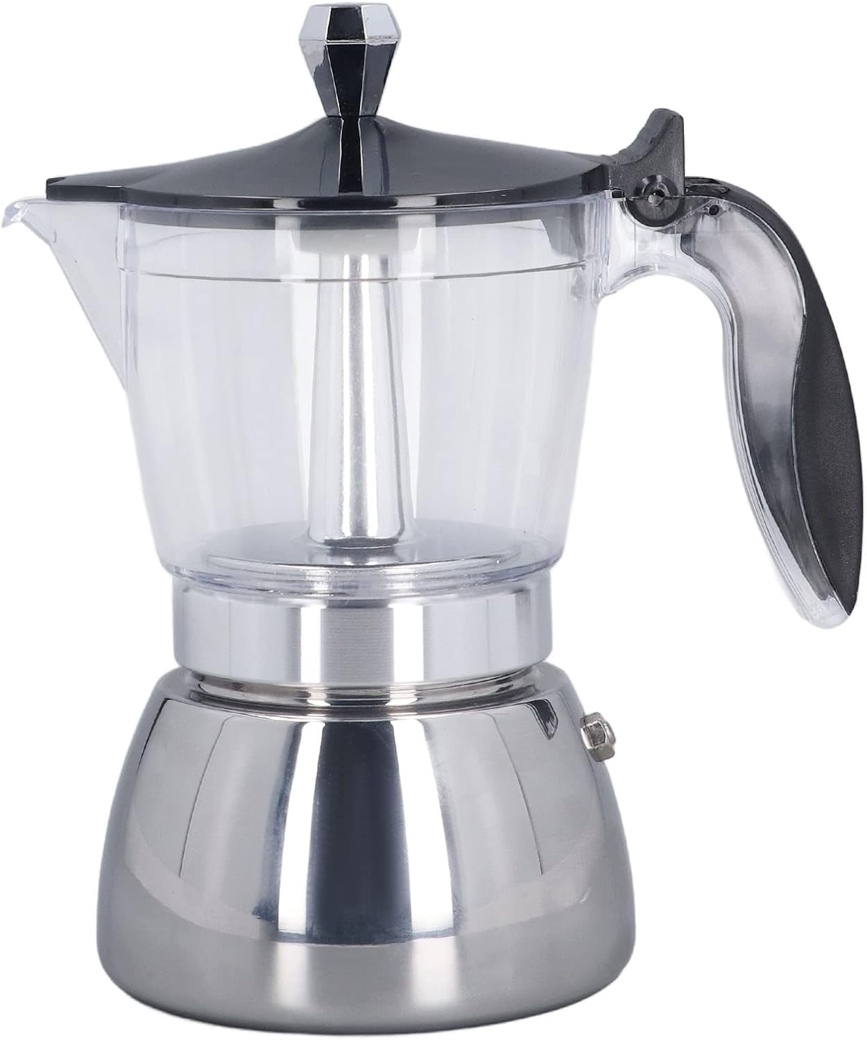 TeamSky Stovetop Espresso Maker, Stainless Steel Cuban Style Coffee