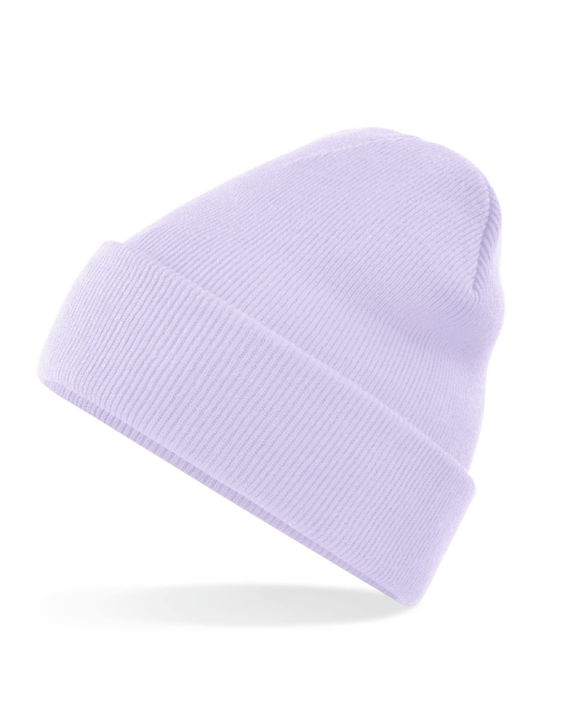 Aremie Women's Lavender Winter Beanie Hats For Men And Unisex Cuffed Winter Hats, Acrylic Knit Hats, Breathable Soft Warm Knitted Beanies Cap, Lilac