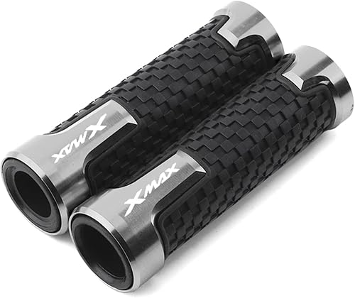 RESKIO Motorcycle Handlebar Grips Xmax Motorcycle Handle Bar Handlebar Hand Grips for Yamaha X-MAX 125 250 300 400 XMAX125 XMAX250 Xmax 300 XMAX400