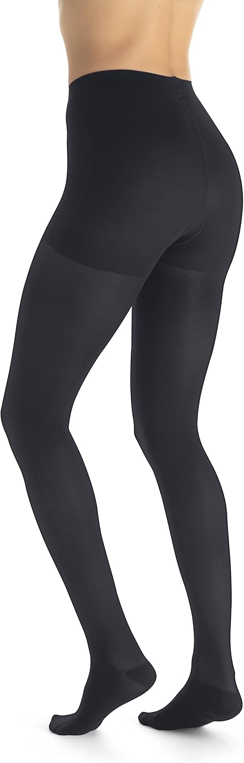 JOBST UltraSheer 15-20mmHg Compression Stockings, Pantyhose, Waist High, Closed Toe, Anthracite, X-Large