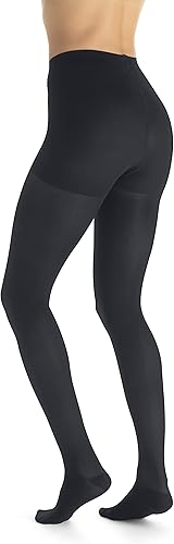 Miniatura 2 de JOBST UltraSheer Medias de compresión de 15-20 mmHg, medias, cintura alta, punta cerrada, antracita, grande