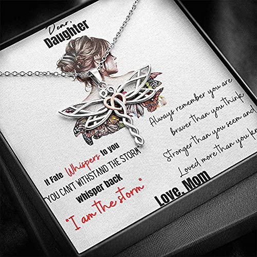 WISHICIOUS - Mother Daughter Necklace - Birthday Gift From Mom and Dad3