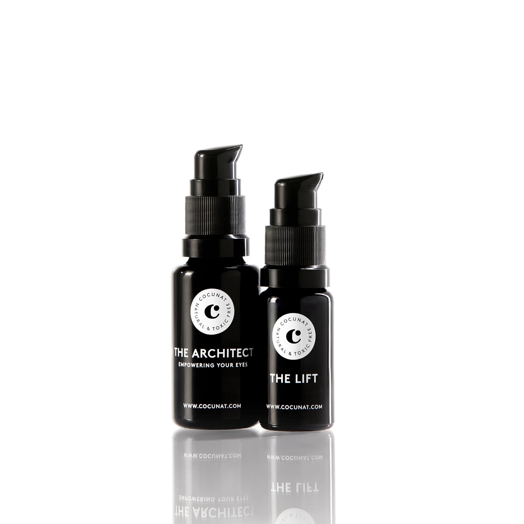 COCUNAT| The Architect | Tratamiento Duo Antiedad Contorno de Ojos | Reduce y Rellena las Arrugas, Elimina Bolsas y Ojeras |Bakuchiol, Retinol Like | |20ml + 10ml