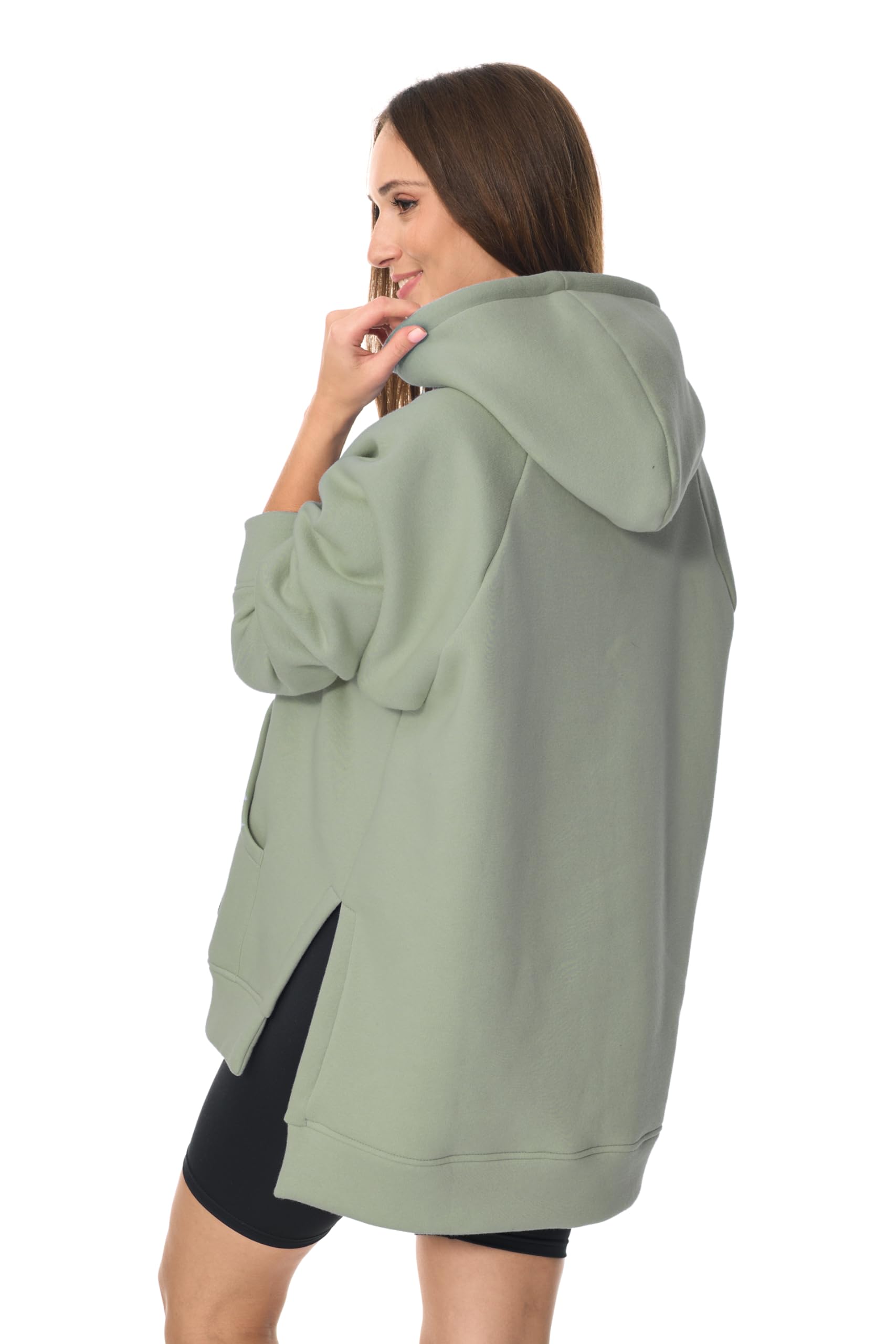 MijaCulture Maglione premaman 2 in 1 per allattamento e premaman Stella M014