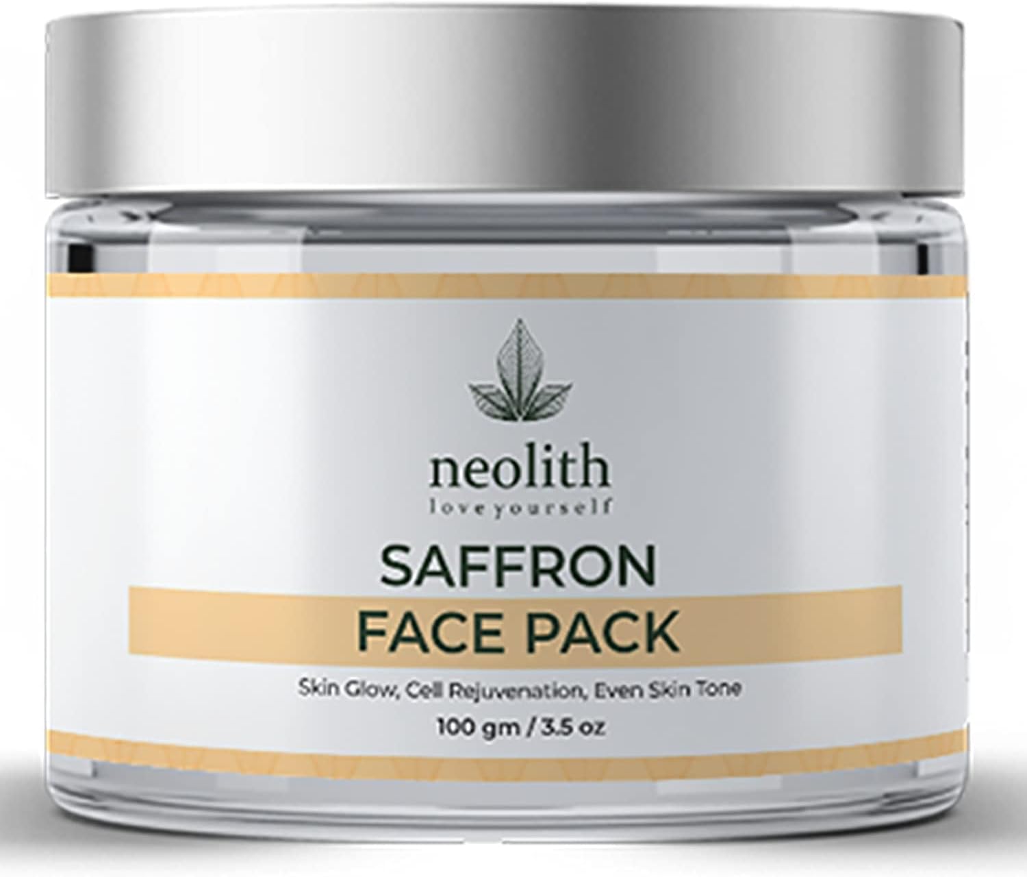 Neolith Saffron Face Pack Skin Brightening clay face mask for glowing