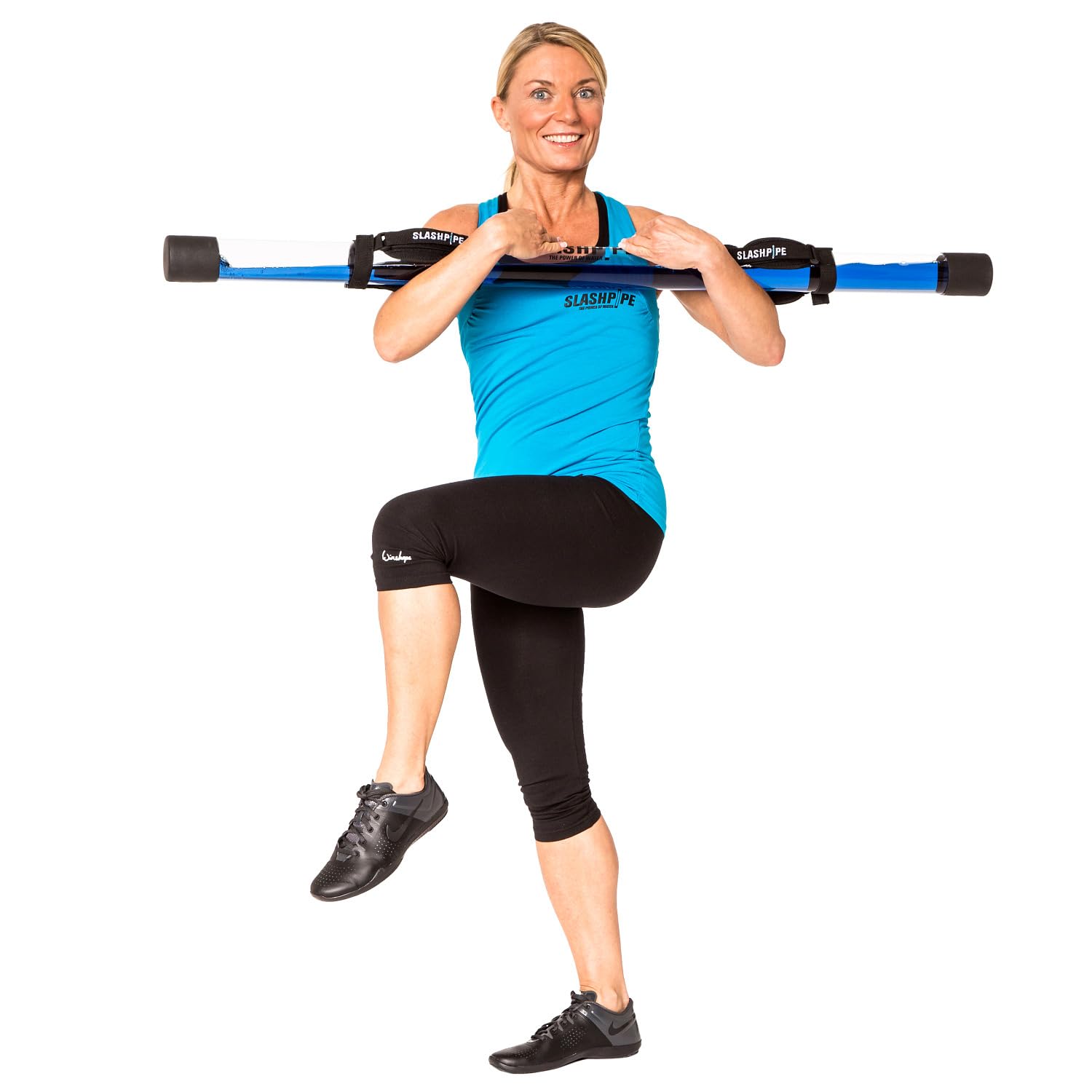 Fit | Kraftausdauertraining für Fortgeschrittene | Group-Fitness & Personal-Training | Ähnelt Langhanteltraining | Inkl. Handschlaufen & Endkappen