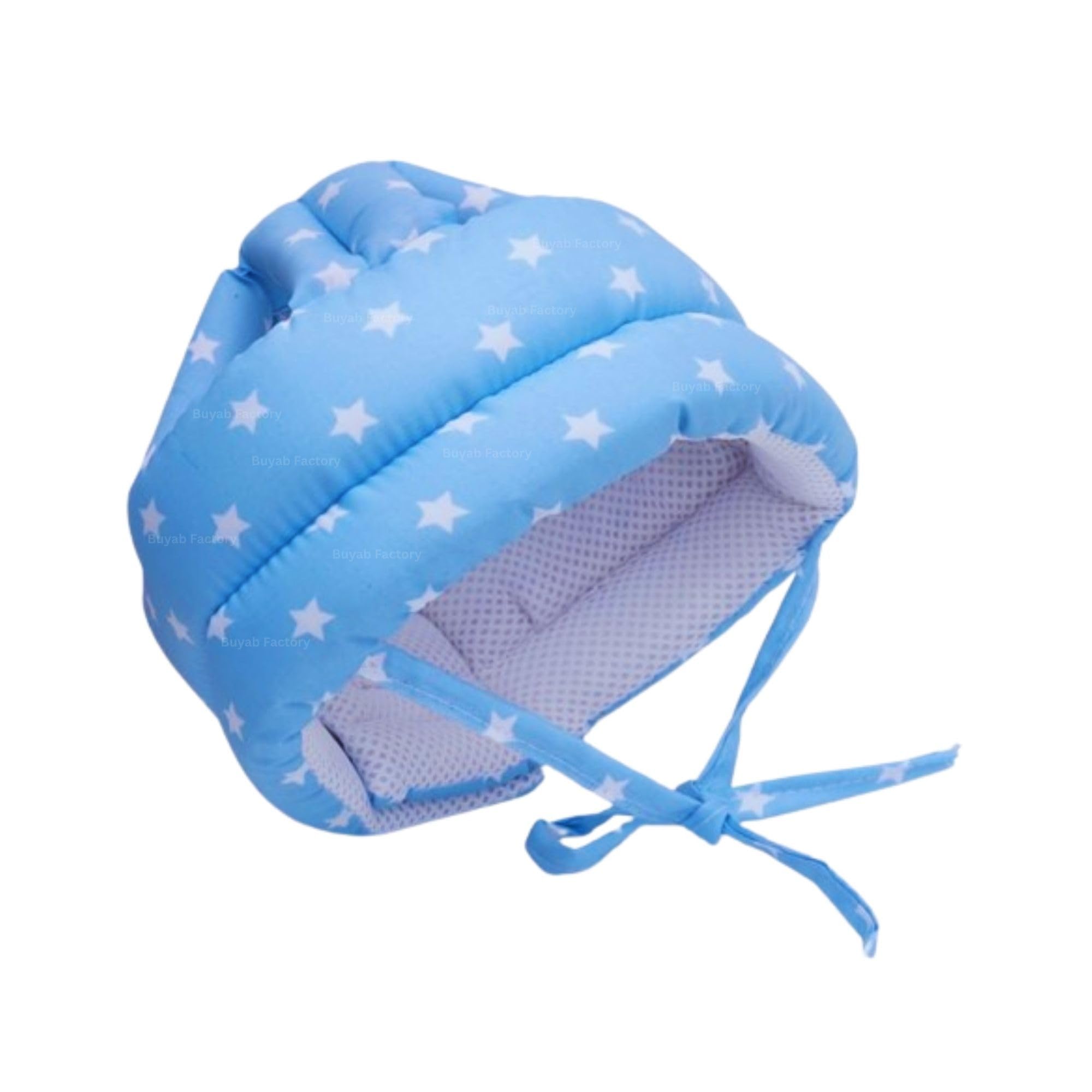 Baby Safety Helmet with Ventilation – Protects Your Little One’s HeadUsed of Airmax Fabric to Observe Sweat (Light Blue)-image-45