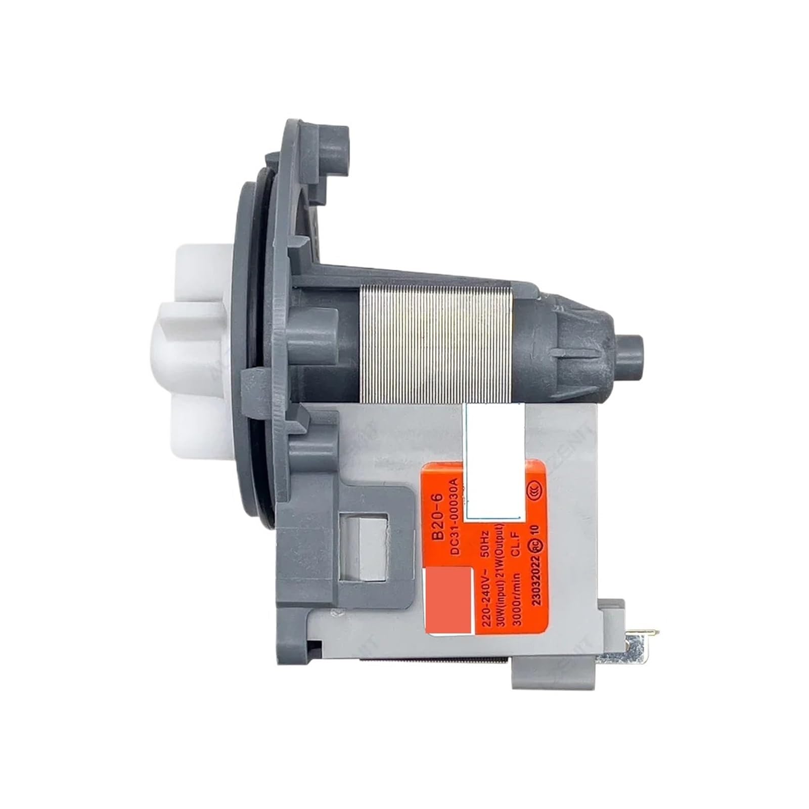 Zjmbgdsf One Color Drain Pump Motor B20-6 220-240V 50Hz 30W 3000R/Min Dc31-00030A Washer Drainage Parts，Compatible For Samsung，Washing Machine