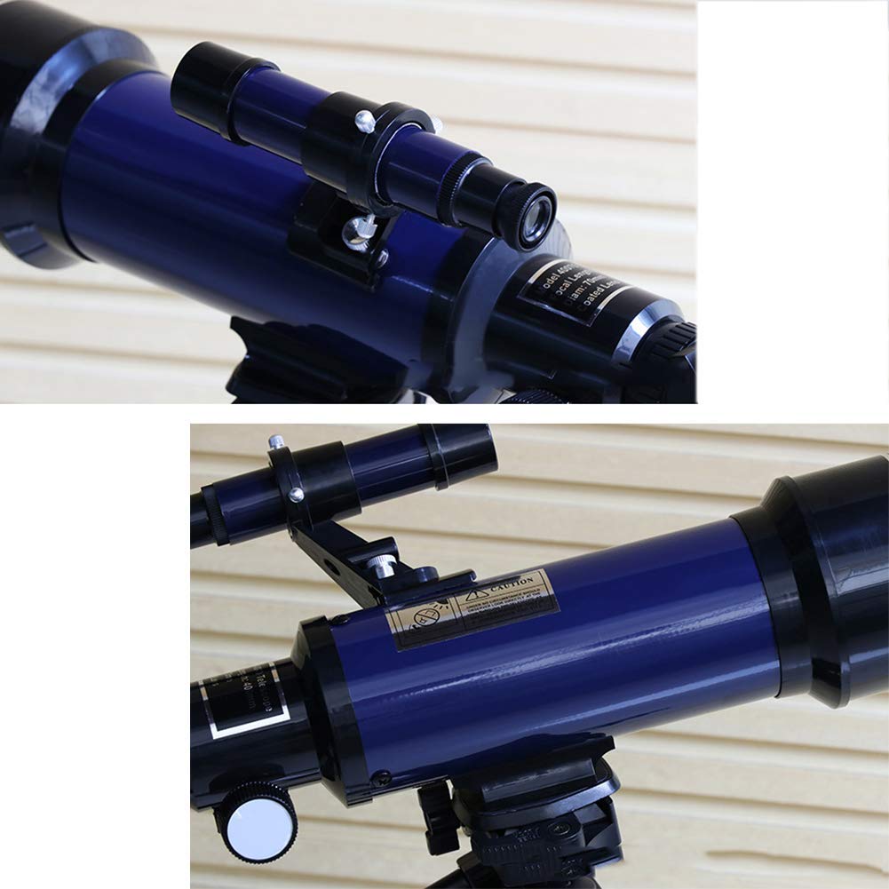 Telescopio astronómico de 70 mm para niños con trípode, telescopio para Principiantes y Adultos, Juguetes educativos CIE
