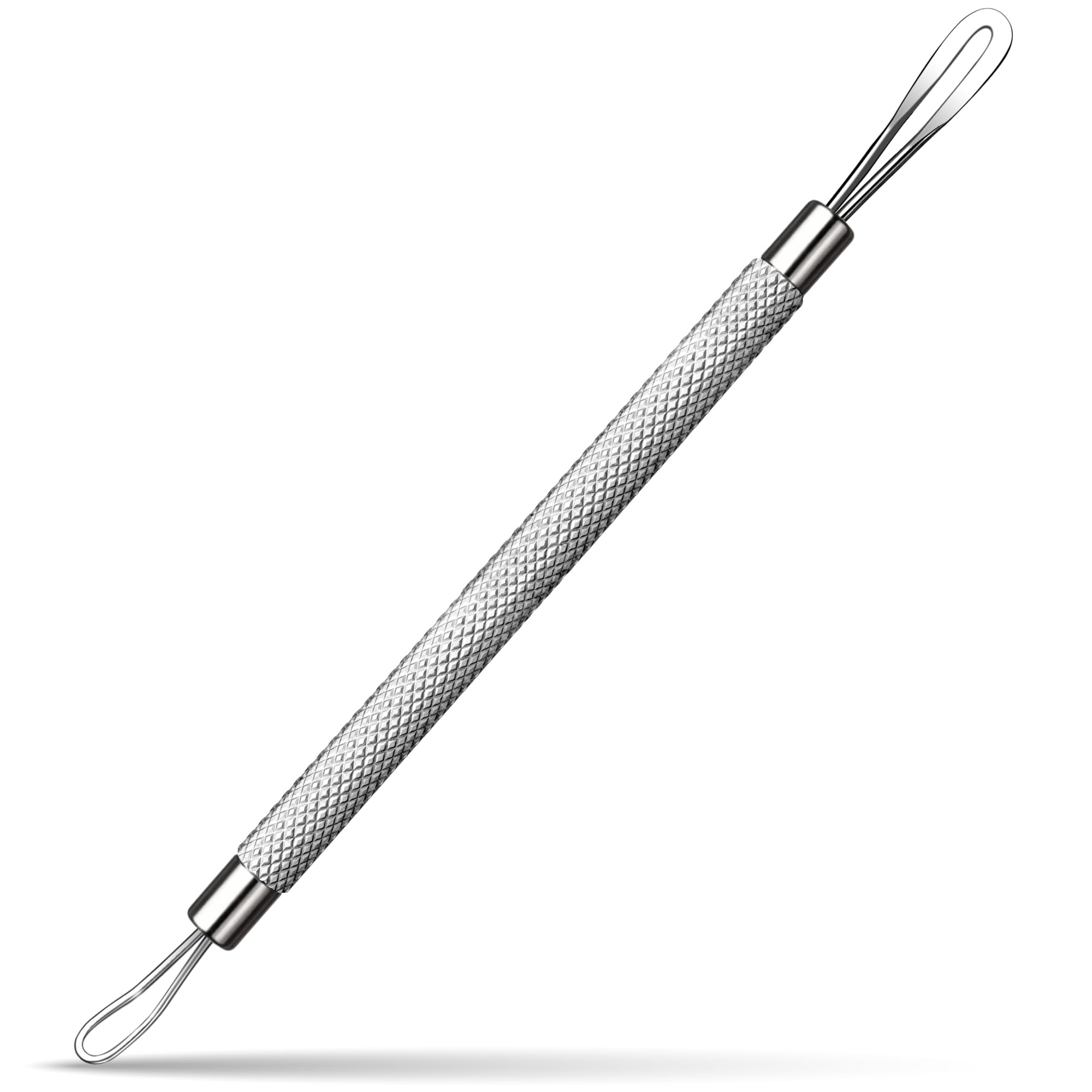 OCBA Blackhead Remover Professional Skincare Spot Treatment Blackhead Remover Tool for Blemish Comedone Whiteheads Pimple Popper with Double Sided Soft Touch and Anti-Slip Design